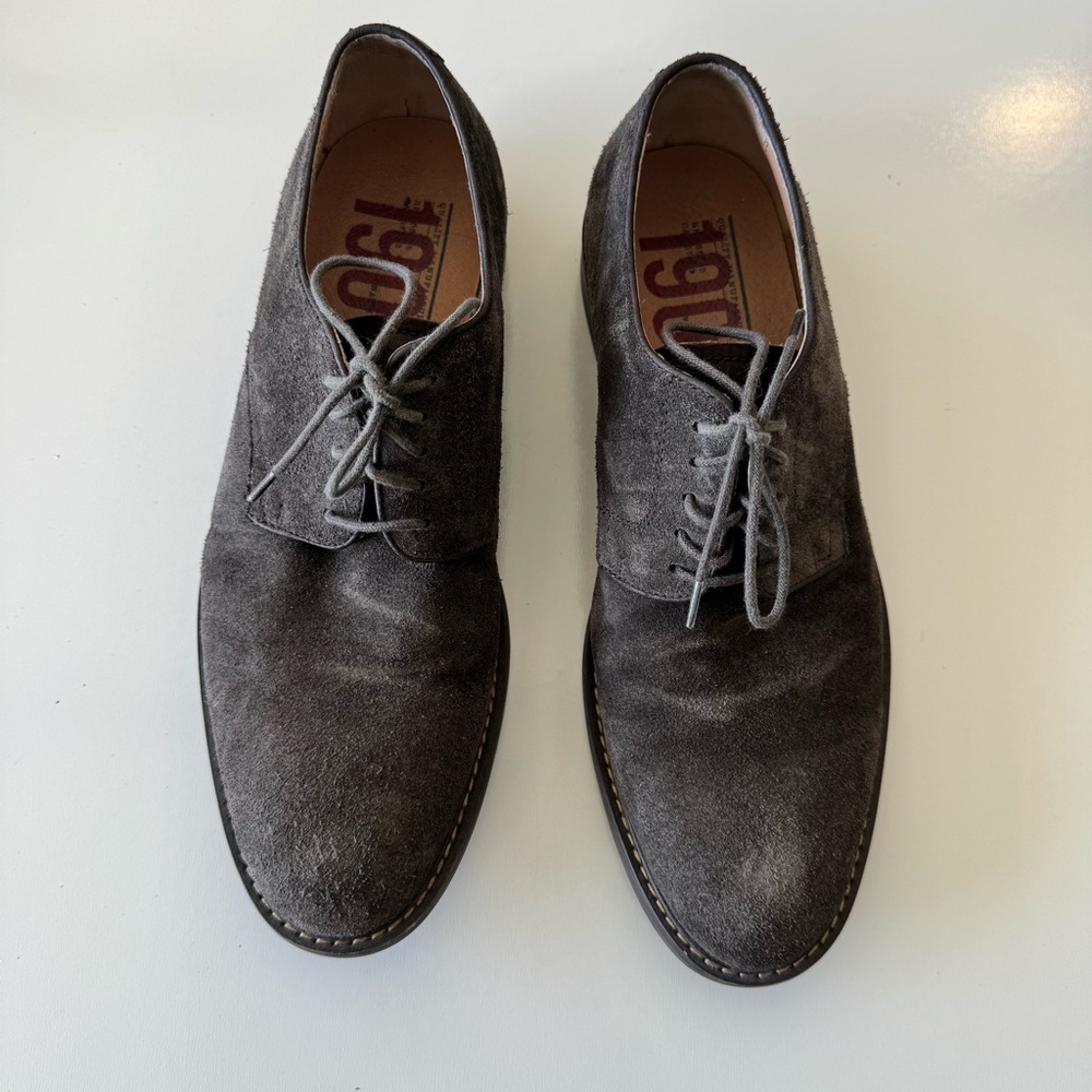 Nordstrom 1901 Oxford Suede Brown Shoes 9.5M  Lace Up Shoes